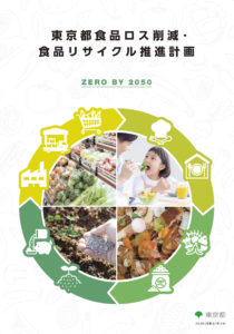 「東京都食品ロス削減・食品リサイクル推進計画」表紙